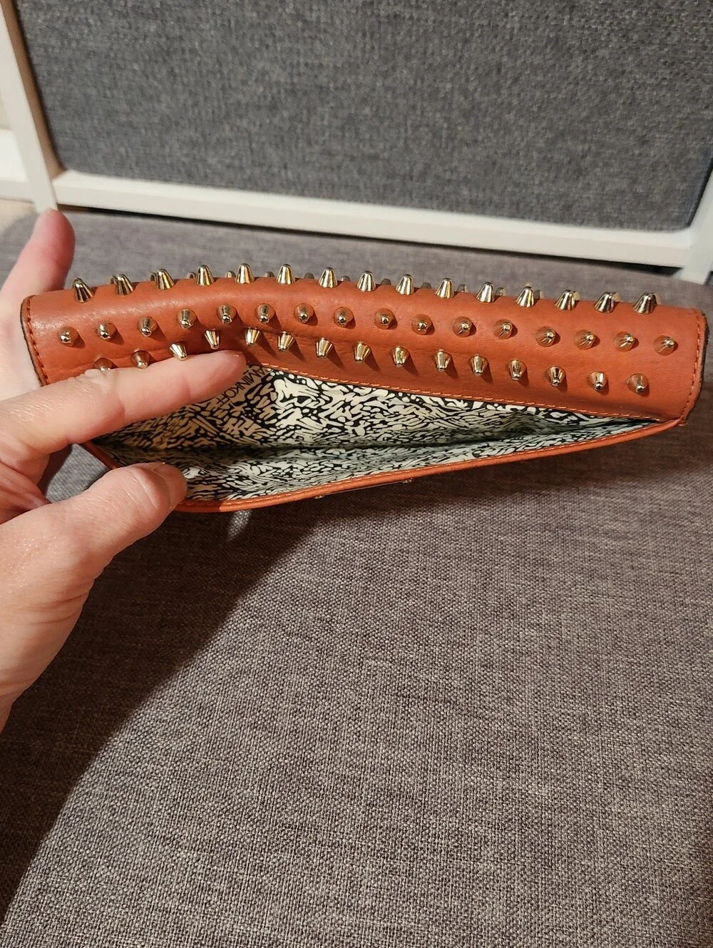 Rebecca Minkoff Studded Chain Wallet